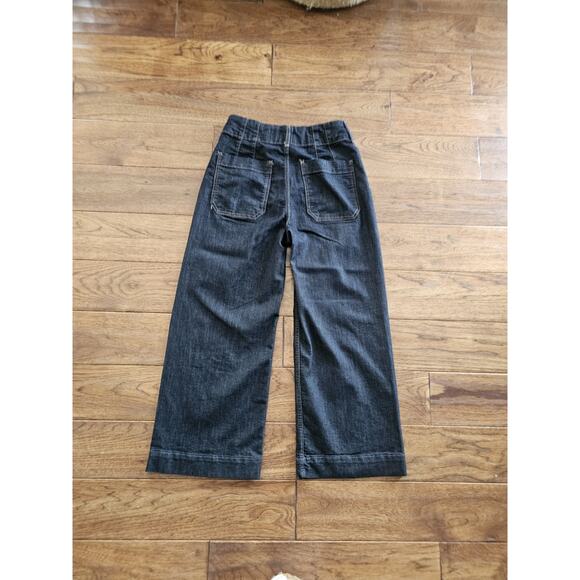 MAEVE The Colette High-Rise Wide-Leg Jeans Women's Size 28 P Denim - Picture 8 of 8